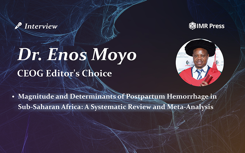 🎙️ We are honored to interview Dr. Enos Moyo, a seasoned physician, public health expert, and health economist with over 20 years of experience in African public health.

📊 His latest study reveals a postpartum hemorrhage (PPH) rate of 8.6% in Sub-Saharan Africa — significantly