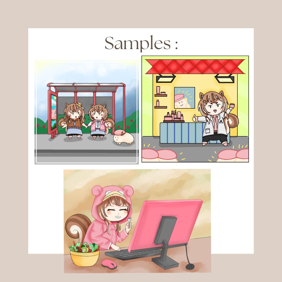 KumaStarlight's tweet photo. Update :  (there is some change in price)

For this 2025 early i will open the cmms without limit but for the deadline please discuss first with me via DM or discord @.kumastarlight  

For #VGenComm  is limited slot~

 Like and RT appreciated 🙇‍♀️

Sample in Reply~! https://t.co/QBeqgdExFl