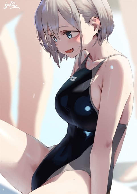 落ち着きがないタイプの女子 