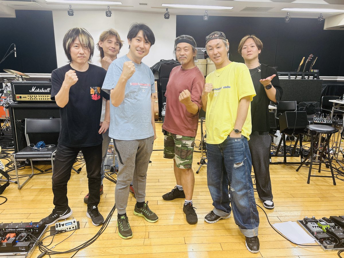 おれパラ2025- 夏場所-

＼公演当日まであと4日！！／
リハーサル終わりの鈴村さんとバンドメンバーをパシャリ📷✨

✨好評発売中✨
ABEMA PPV配信チケットはこちらから
abema.tv/live-event/1d5…