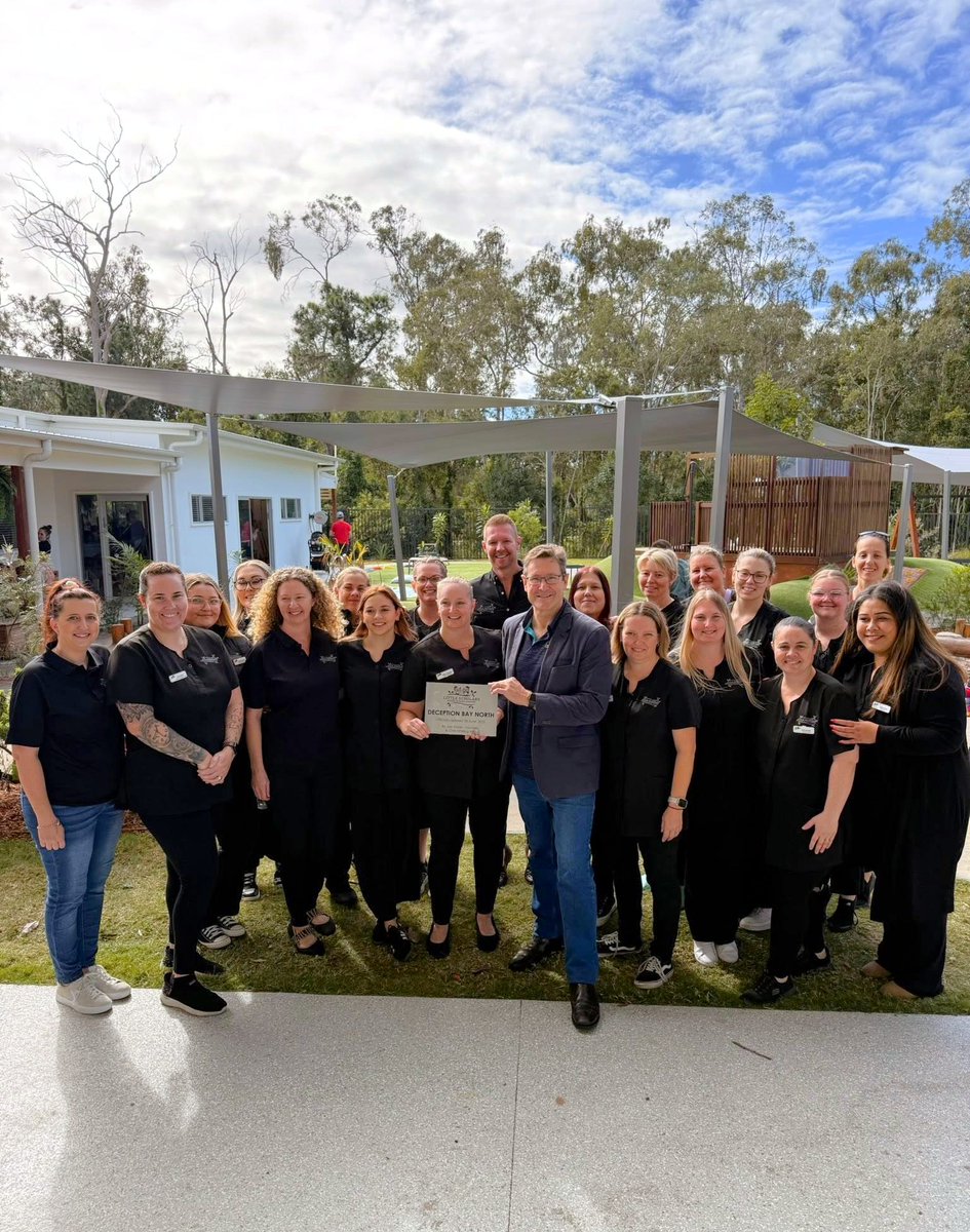 Congratulations to Jay and the team who have just opened the doors to a brand new Little Scholars campus — the second in the Deception Bay community! 

I look forward to watching this new centre grow.

#earlylearning #deceptionbay