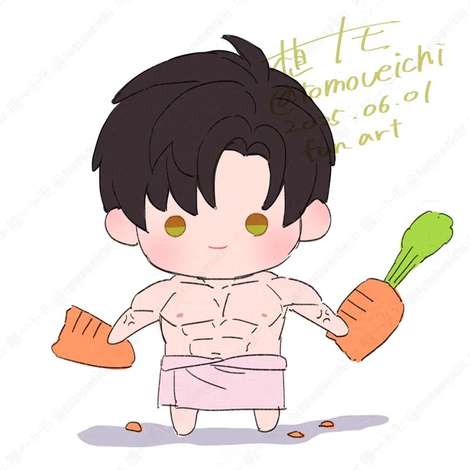#今月描いた絵を晒そう
1～4枚 二次創作(恋と深空らくがき)
今月しょっぱなからあわあわバキバキパーティー描いてた 