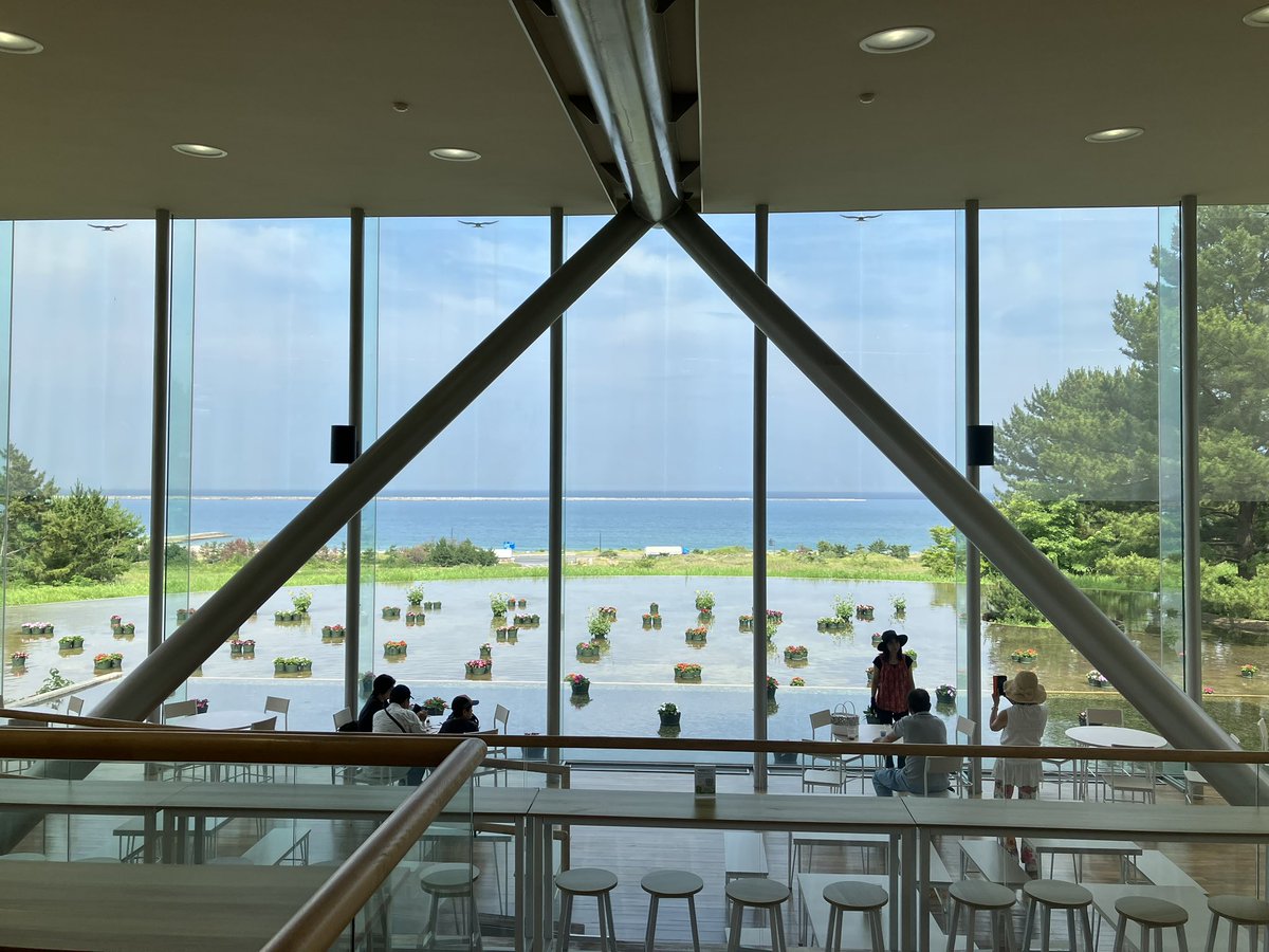 funamushi3366's tweet photo. 気まぐれでひたち海浜公園来たけど、カフェがめっちゃ景色いい https://t.co/XgvYenS5ut