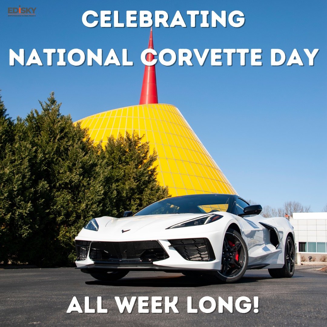 edisky2601's tweet image. 🏎️🇺🇸 Happy National Corvette Day!
Today we celebrate a true American icon — the Chevrolet Corvette, a symbol of speed, innovation, and bold design.#NationalCorvetteDay #EDISKY #LocalizationExperts #AutomotiveTranslation #GlobalExpansion #TechnicalTranslation #TranslationServices