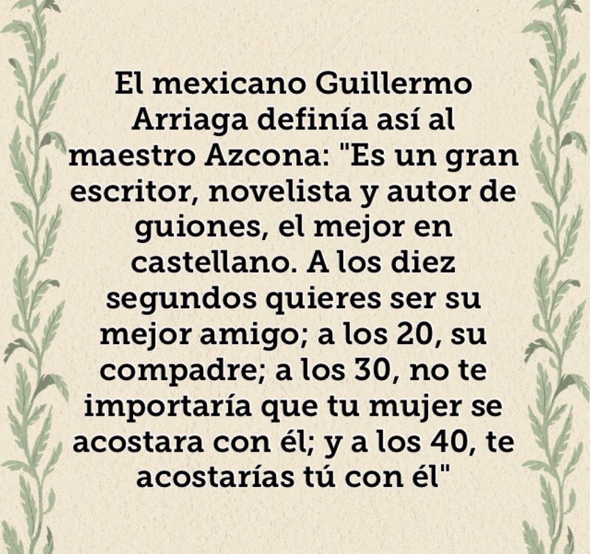 #rafaelazcona por #guillermoarriaga