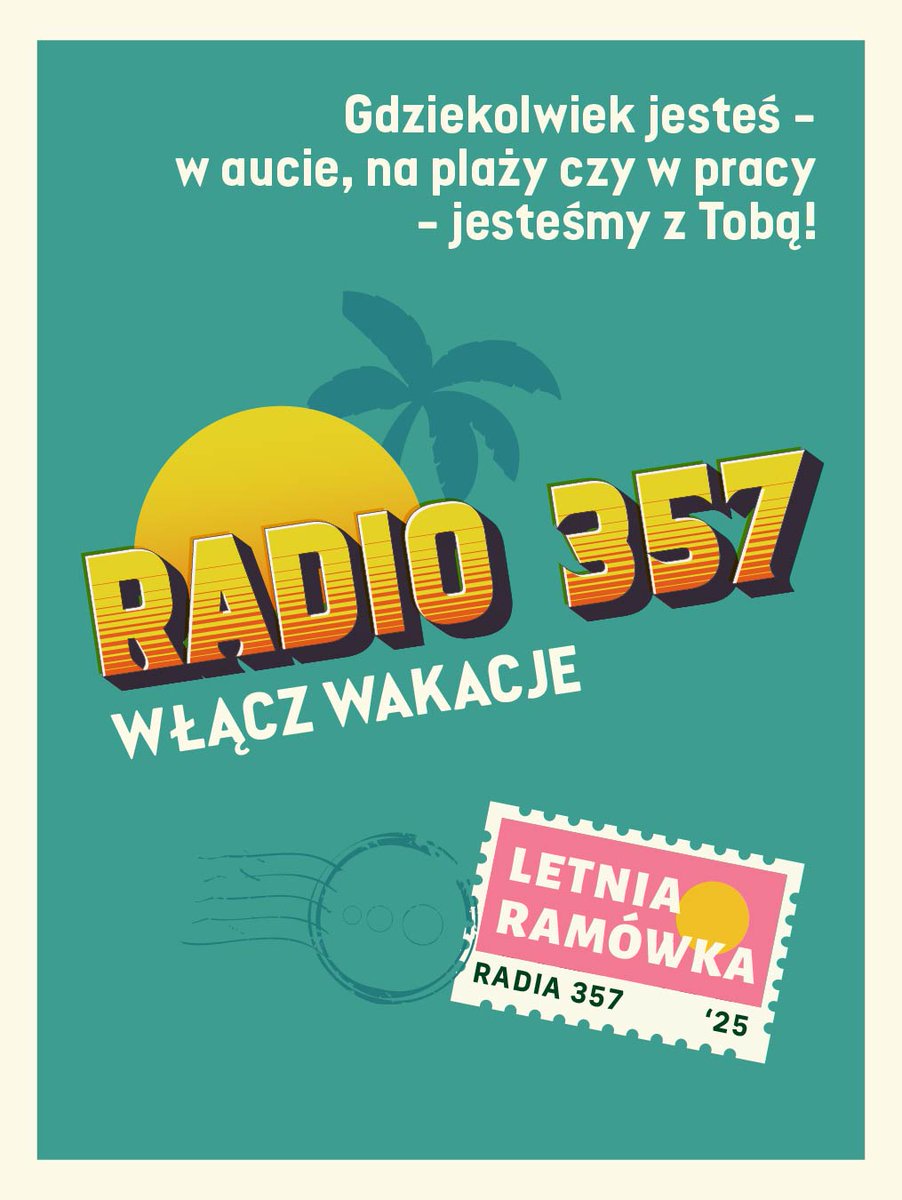 radio_357's tweet photo. Letnia Ramówka Radia 357 - czas START!

📷 https://t.co/IbwBf5LAvZ https://t.co/uI6SRWEihi