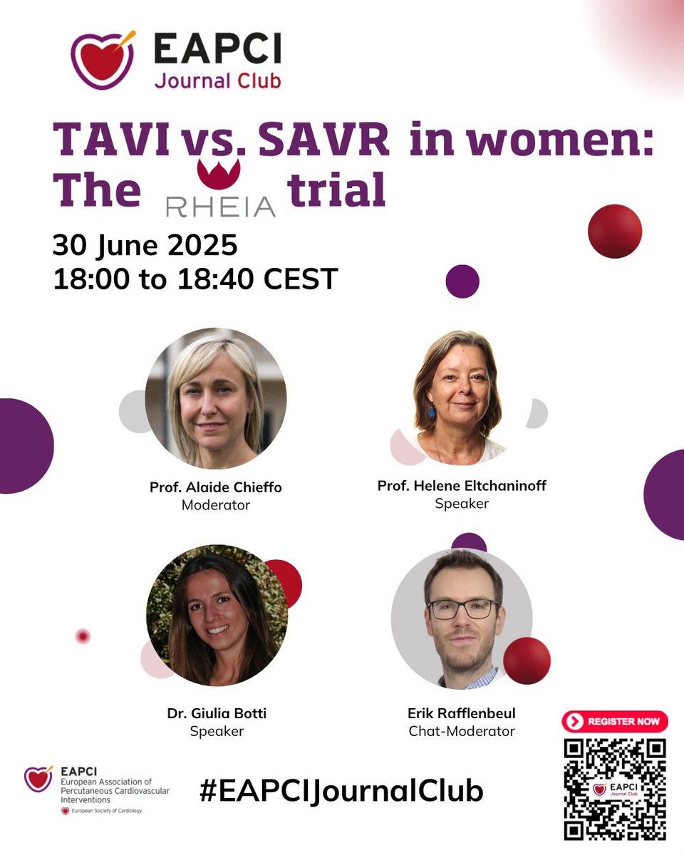 Erik Rafflenbeul (@kardiologiehh) on Twitter photo Are you ready for todays #EAPCI JC…
…register FOR FREE:
🔗bit.ly/EAPCIJC-RHEIA
Join us today:
📕#RHEIA-trial
🗓️30 June 2025
⏰18:00 CEST
<a href="/alaide_chief/">chief</a> <a href="/EAPCIPresident/">EAPCIPresident</a> <a href="/Giulia_Botti_/">Giulia Botti</a> <a href="/mmamas1973/">Mamas A. Mamas</a> <a href="/mirvatalasnag/">MIЯVΛƬ #IC</a> Are you ready for todays #EAPCI JC…
…register FOR FREE:
🔗bit.ly/EAPCIJC-RHEIA
Join us today:
📕#RHEIA-trial
🗓️30 June 2025
⏰18:00 CEST
<a href="/alaide_chief/">chief</a> <a href="/EAPCIPresident/">EAPCIPresident</a> <a href="/Giulia_Botti_/">Giulia Botti</a> <a href="/mmamas1973/">Mamas A. Mamas</a> <a href="/mirvatalasnag/">MIЯVΛƬ #IC</a>
