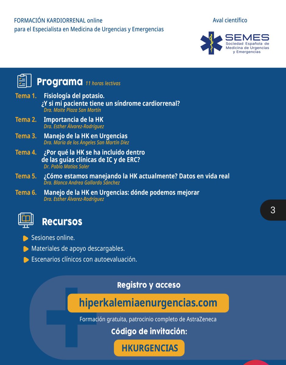 🍌🍌¿Como llevas las alteraciones del potasio?¿Sabes corregir la hiperK? ¡No te pierdas este curso de <a href="/SEMES_/">SEMES</a> !👇🏽hiperkalemiaenurgencias.com