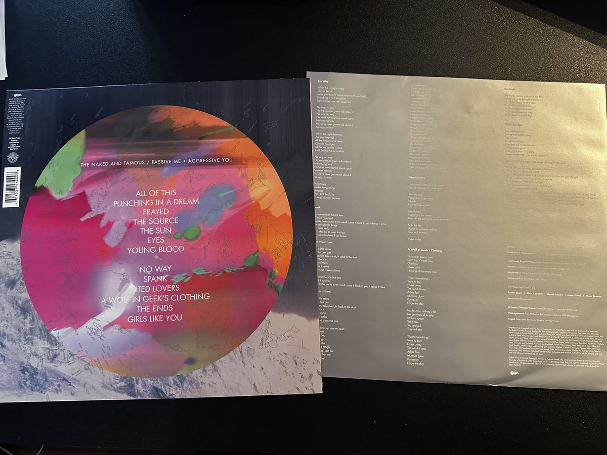 letxugas's tweet photo. Desayunos
Lunes, 30 junio
“The Naked And Famous - Passive Me Aggressive You” 2010
🎶🎼 Young Blood 🎼🎶
#shakeyourdiscogs #vinyl https://t.co/aYBDblMHpj