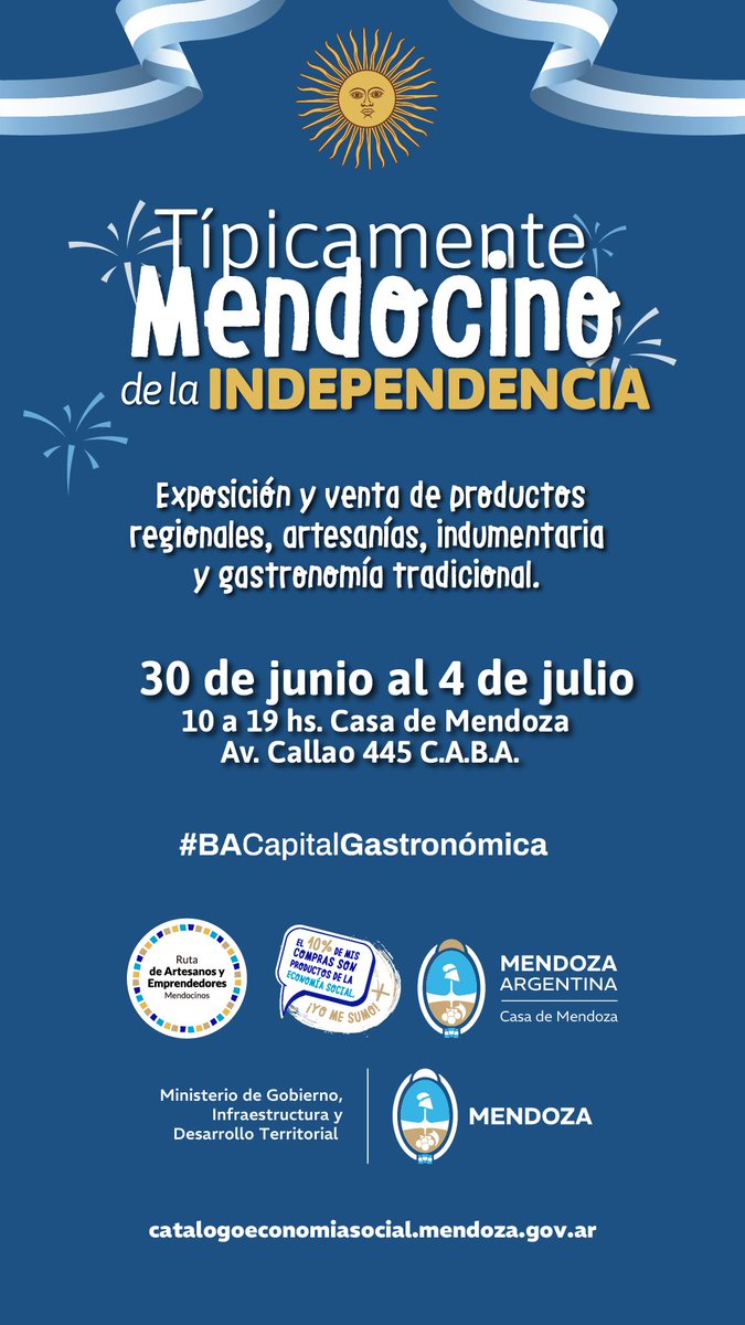 A partir de las 10:00 veni a visitarnos!