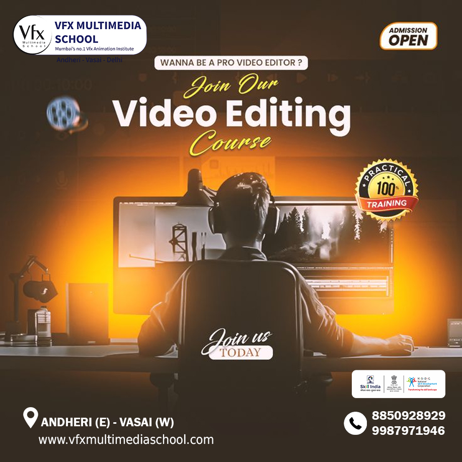 vfxmultimedia's tweet image. 🎬 **Want to Become a Pro Video Editor?**
Join **VFX Multimedia School** Today and Kickstart Your Creative Journey!

Andheri (E) &amp;amp; Vasai (W), Mumbai
🌐 [vfxmultimediaschool.com]

#VideoEditing #VFXSchool #LearnVideoEditing #CareerInVFX #MumbaiInstitute #VFXMultimediaSchool