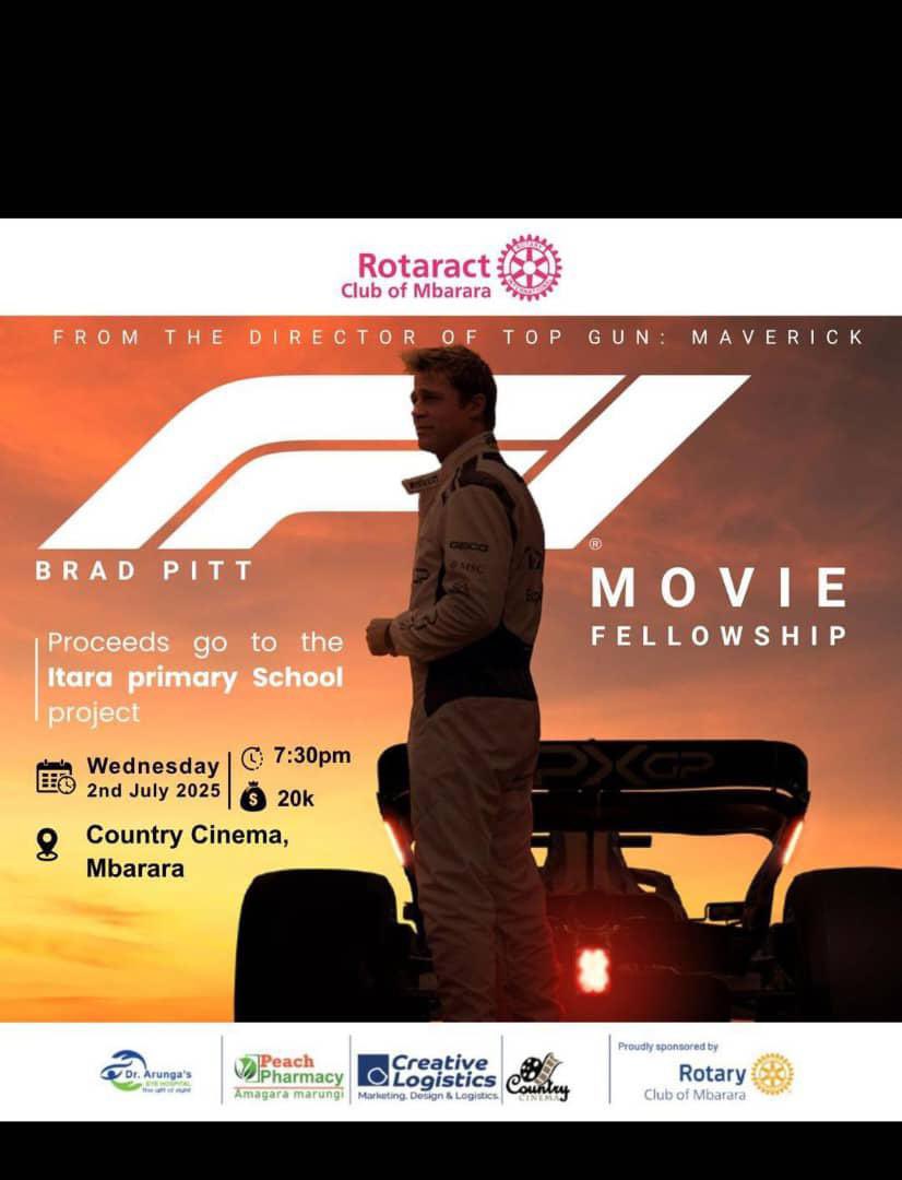 RctMcbRanchers's tweet image. Starting the Action year with a bang💃🏻💃🏻💃🏻.
The Action President RAC Mbarara @zainabu3333 invite you for a movie fellowship this Wednesday 2nd July 2025 at @CountryCinemas starting at 7:30pm Tickets go for 20k only and proceeds go to the Itara primary school project.