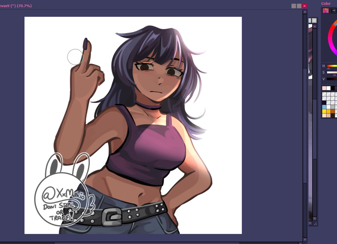 XxMakio's tweet image. Study Art