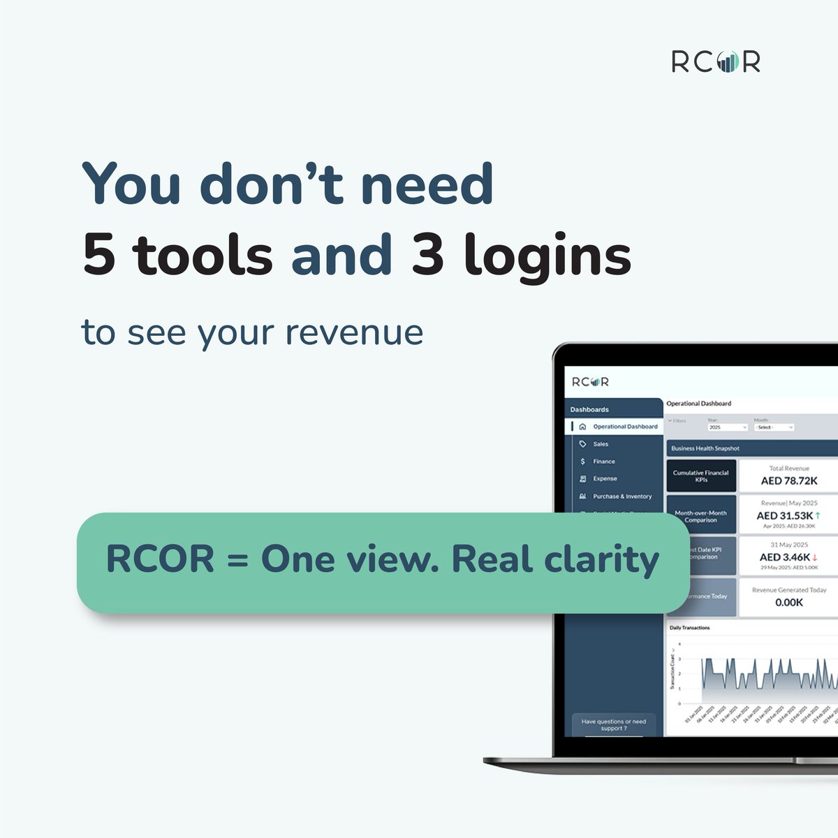 RCOROfficial's tweet photo. You don’t need more tools. You need the right one.
RCOR = One view. Real clarity.
#RCOR #SingleSourceOfTruth #DataAnalytics #BusinessIntelligence #SSOT #EnterpriseSolutions https://t.co/gwi7gWbBxX