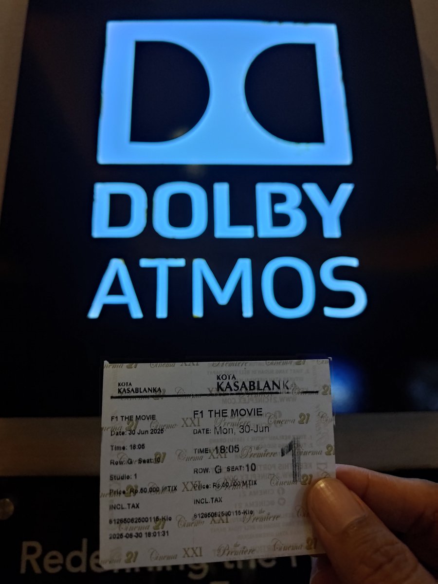 nonton balapan dulu ..