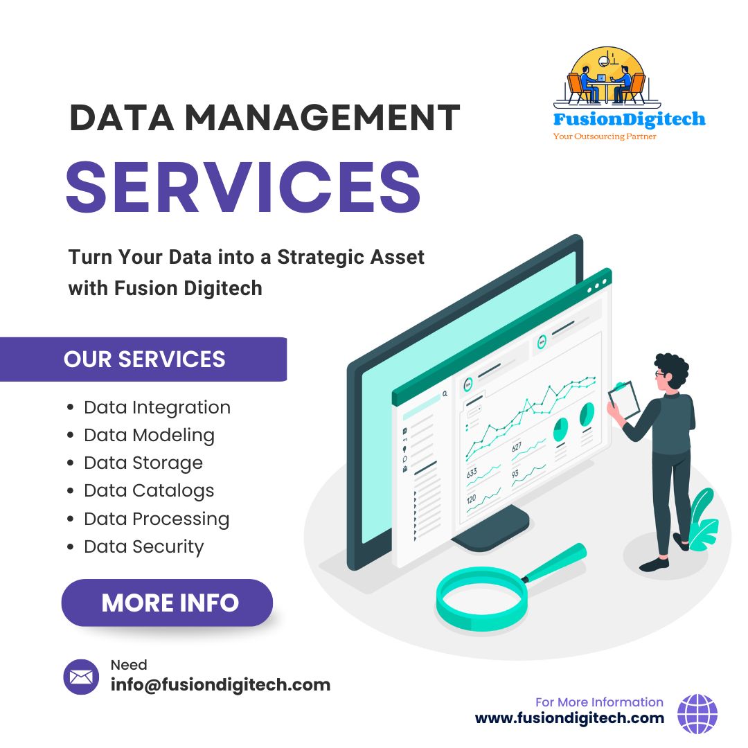 fusiondigitec's tweet image. At Fusion Digitech, we offer end-to-end Data Management Services designed to help organizations harness the full potential of their data.

📧 info@fusiondigitech.com
🌐 fusiondigitech.com

#fusiondigitech #dataentry #datacollection #dataprocessing #datamanagement