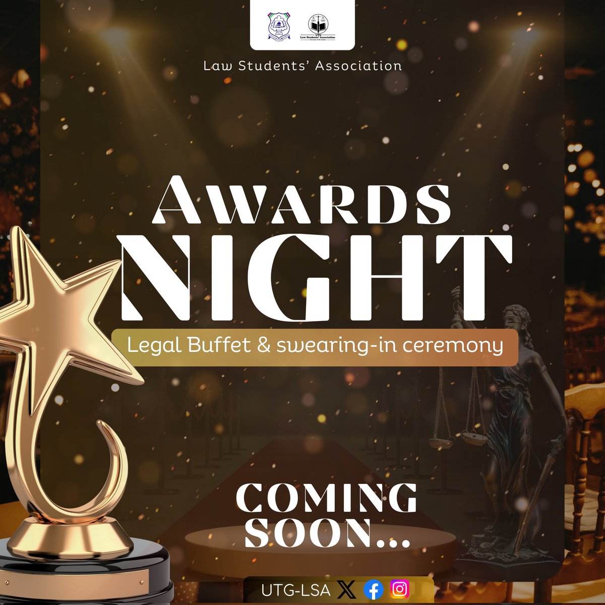 Hellooooooooo fam!!!! Are you ready for the Legal Buffet? 

Yes, it's that time of the year again where we wine and dine, swear-in new leadership, &amp; celebrate hard work &amp; academic wins that deserve to be loud!

Stay tuned for more info.! 🔊 😉