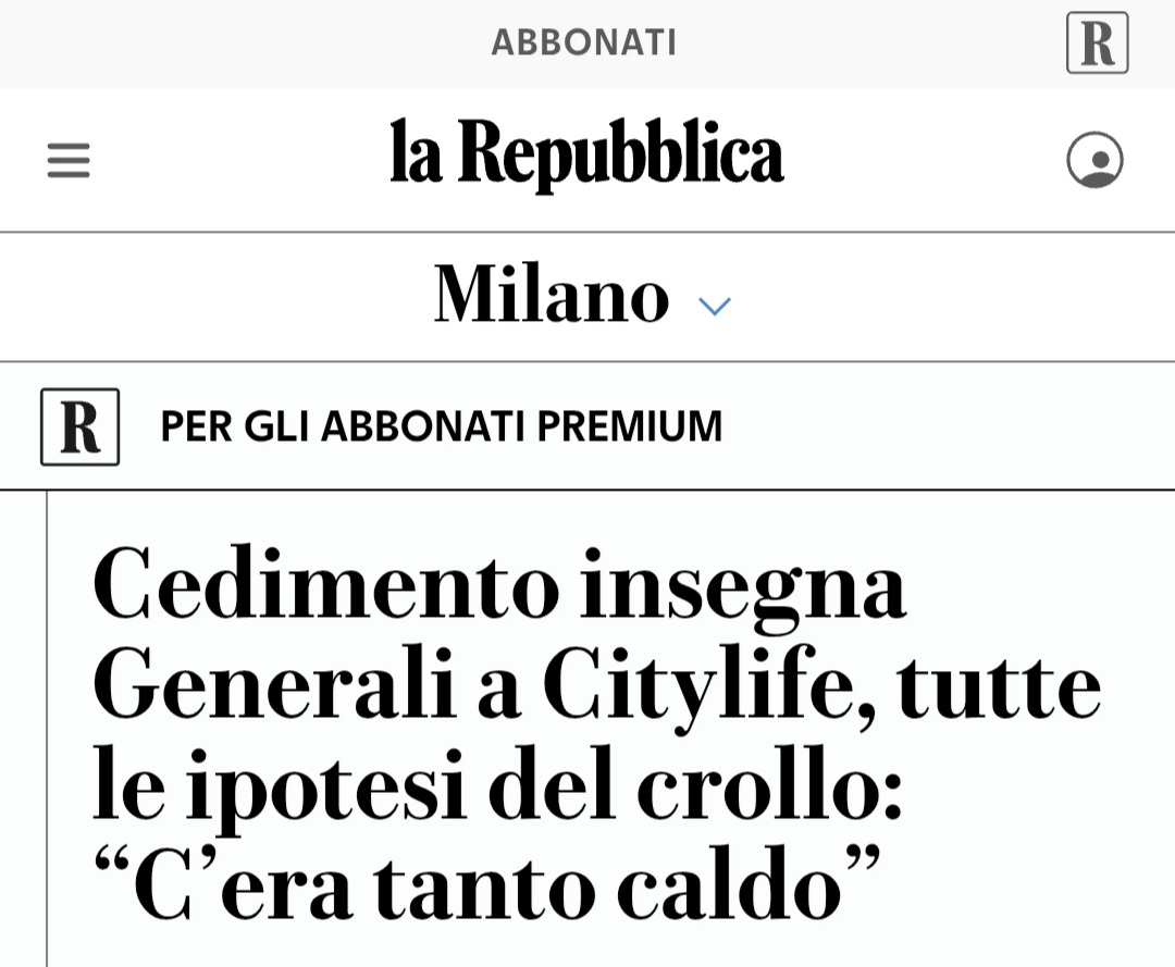 "C'era tanto caldo". Eh sì, perché  ferro cede a temperatura di 40 gradi, vero? Siamo a ennesima notizia acchiappaclick (se non proprio fake news). A saperlo, per produrre acciaio basterebbe una strada sotto il sole, altro che Ilva. Ah no, è il climate change! 
#nonèinformazione