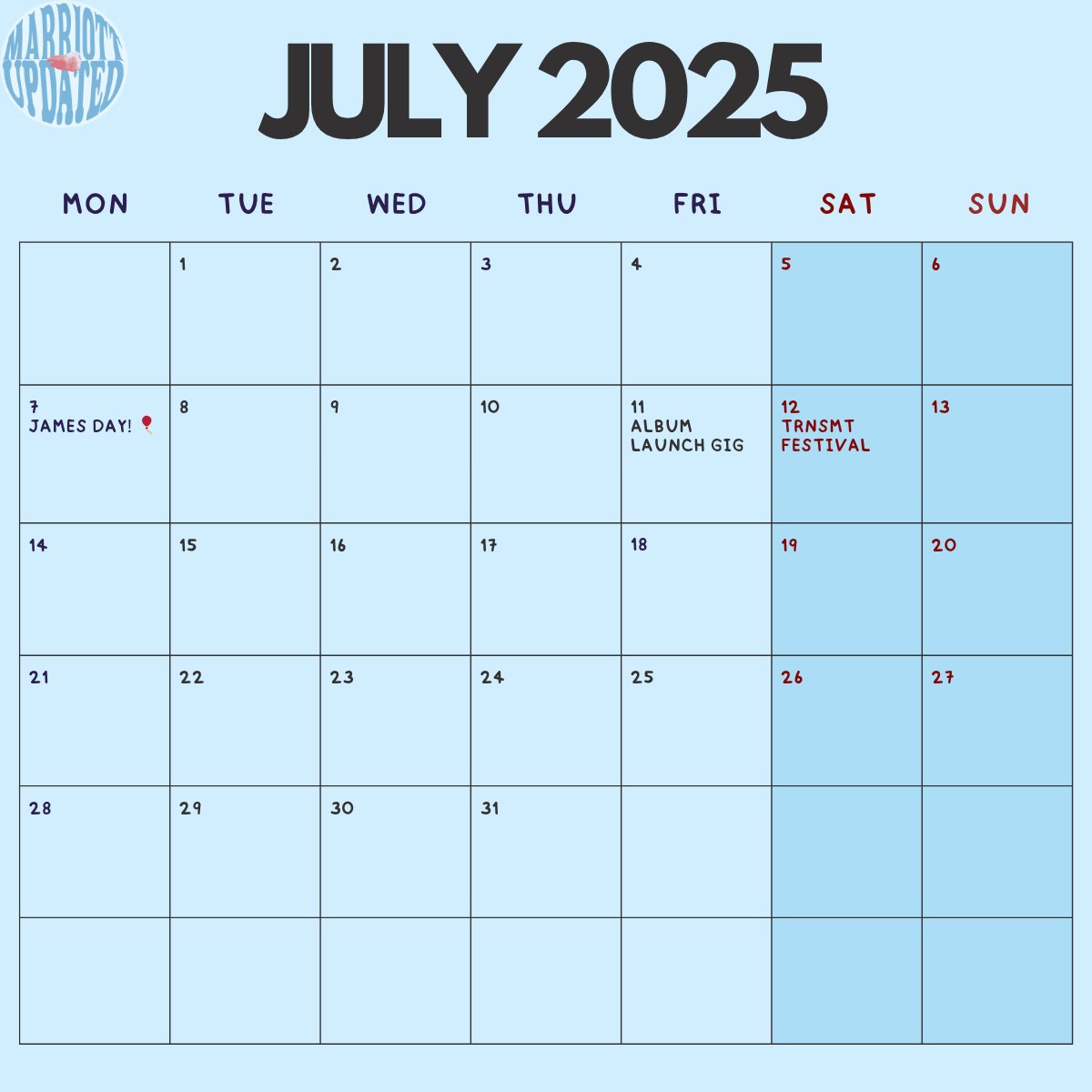 marriottupdated's tweet image. What's On: July 2025 ππ΅π΄σ §σ ’σ ³σ £σ ΄σ Ώ