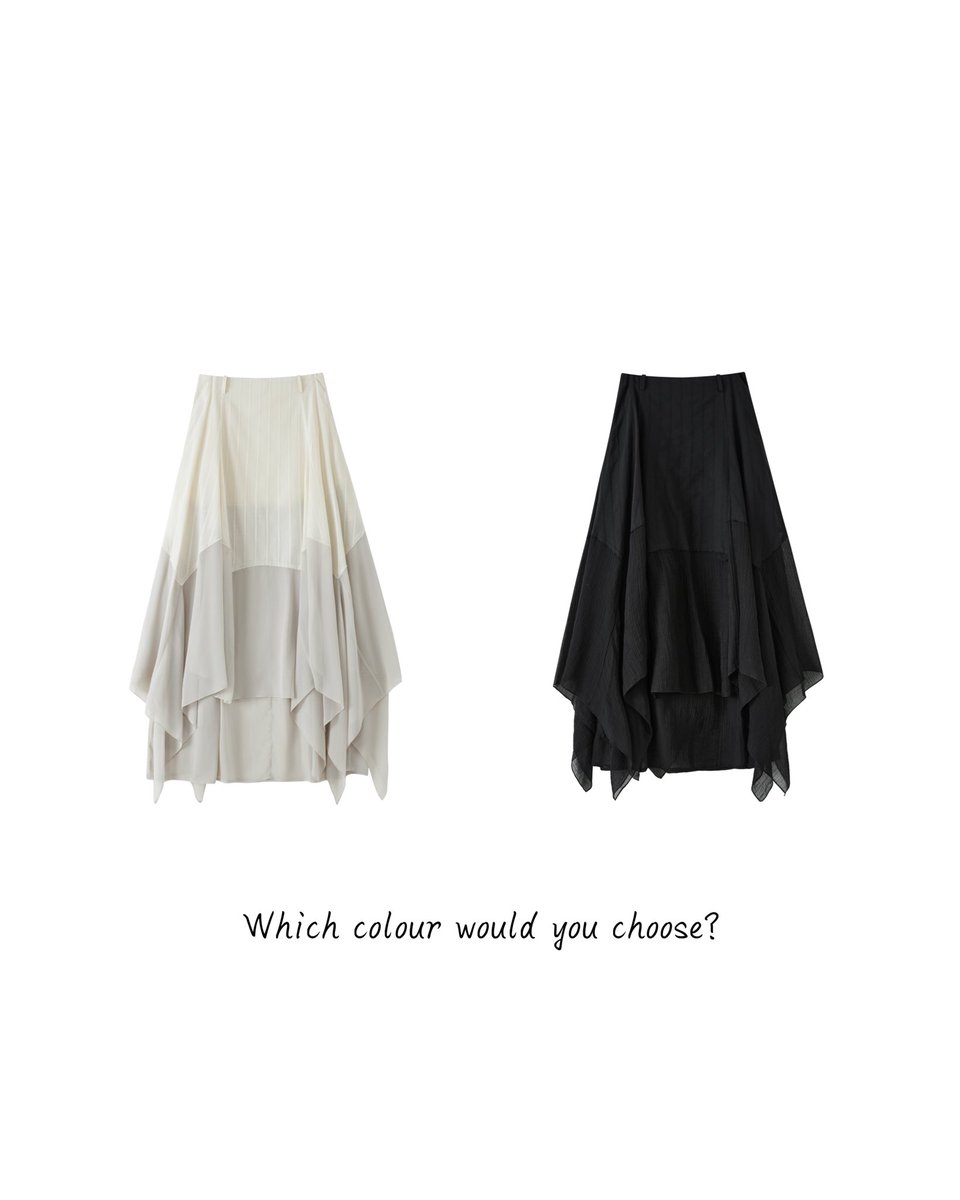 TAGEECHITAJAPAN's tweet photo. 『Black or White…？』
　
Which color would you choose, black or white?
あなたは黒と白どちらを選びますか？
　
▼ご購入は当店オンラインストアにて▼
https://t.co/hcMuYI3R7J
　
#透明感を着る
#ss
#tageechitajapan
#tageechita https://t.co/rn6o4CN3i7