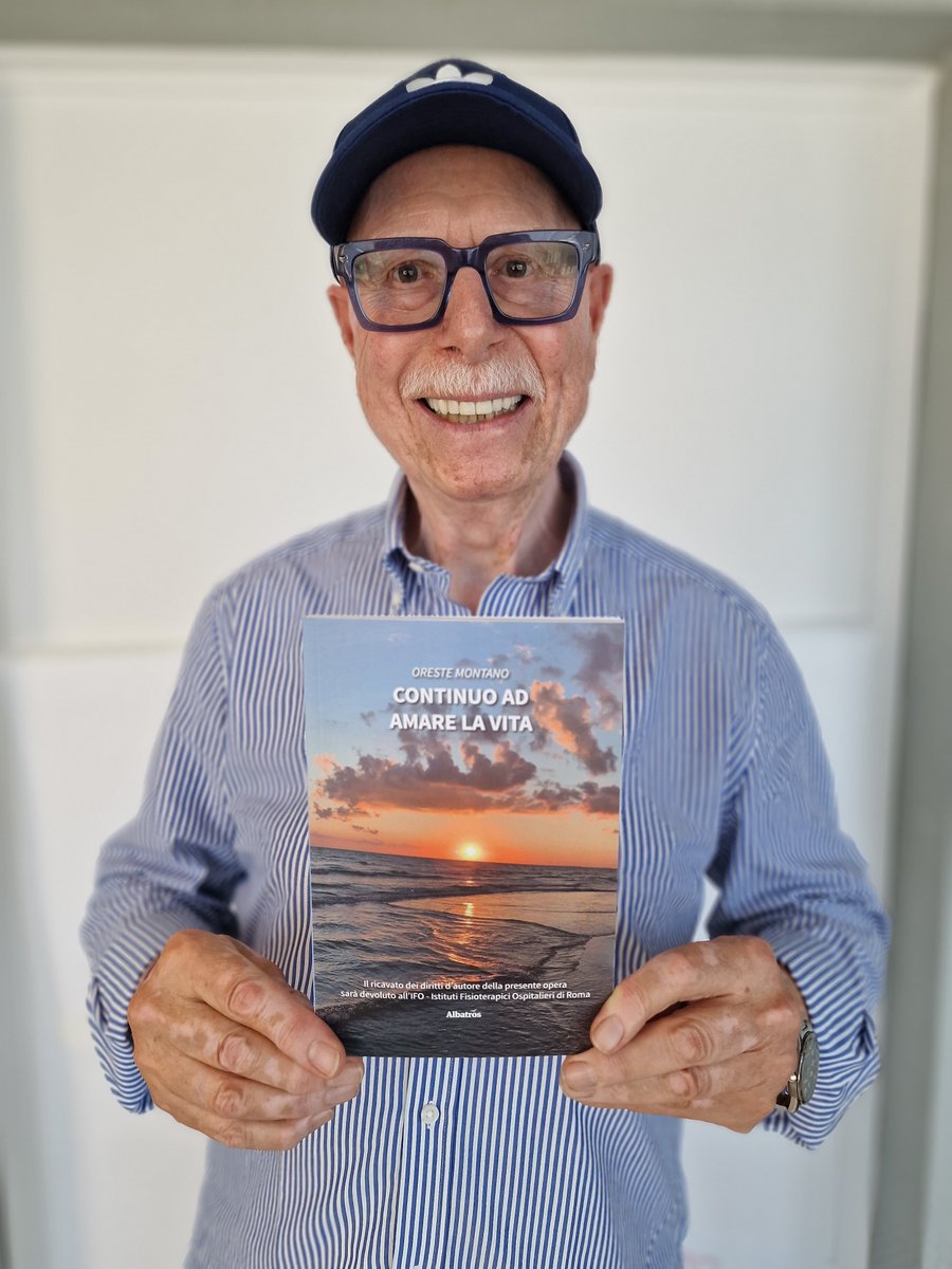 IREISGufficiale's tweet image. 🏎️ “Il Sorpasso”… della speranza!
Il nostro ambassador Oreste Montano ha pubblicato il 17° libro.
❤️Siamo arrivati a 9 proventi delle sue opere donati alla ricerca IFO, dopo aver superato un melanoma IV stadio non operabile.
Dona anche tu: ricerca.ifo.it/5x1000/#dona