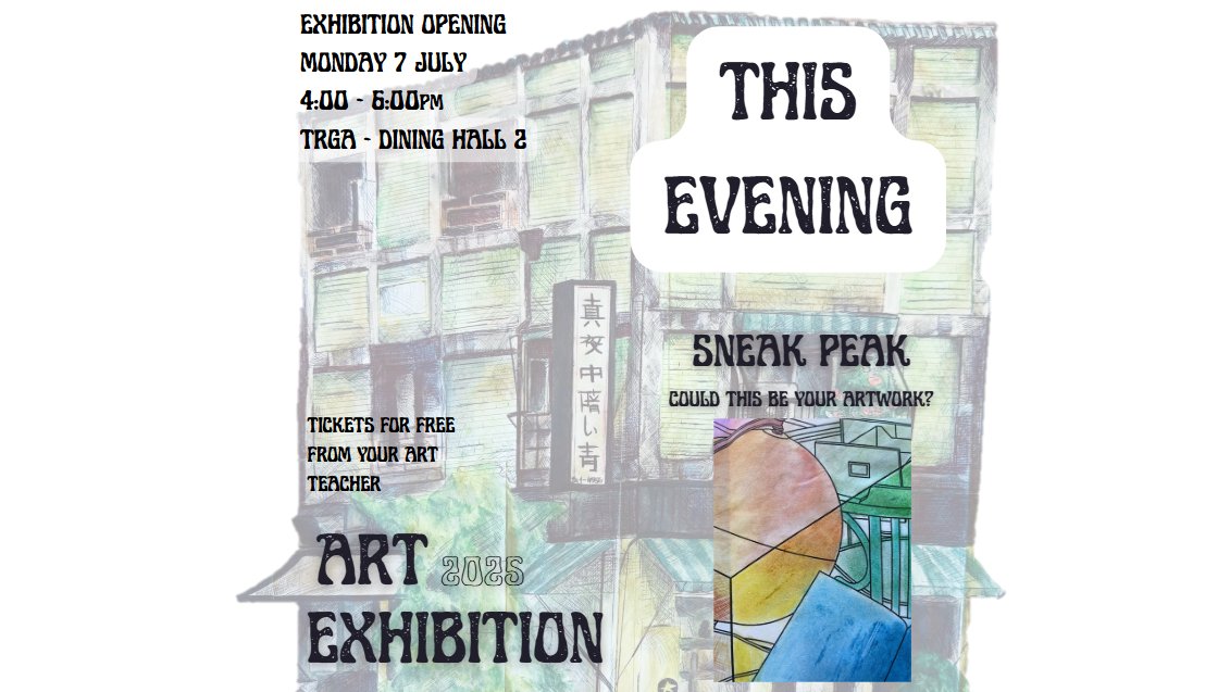 gorse_ruth's tweet image. 📢We're looking forward to seeing you TODAY at TRGA from 4-5pm at the annual Art Exhibition. Students' work in mixed media will be on show for you to engage with! We have SUCH talented artists; plea se come and support them! #art #artists #artanddesign #inspired 🎨❤️