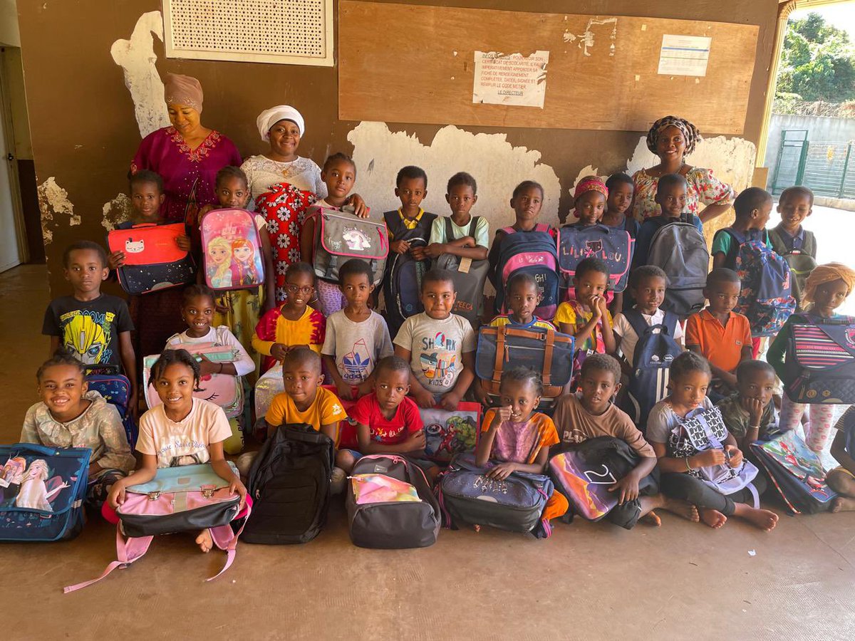 Ce 30 juin se termine officiellement notre opération 3 000 cartables pour #Mayotte. Ils sont désormais entre de bonnes mains. Merci à tous ceux qui ont œuvré à cette solidarité nationale suite au passage de #chido.