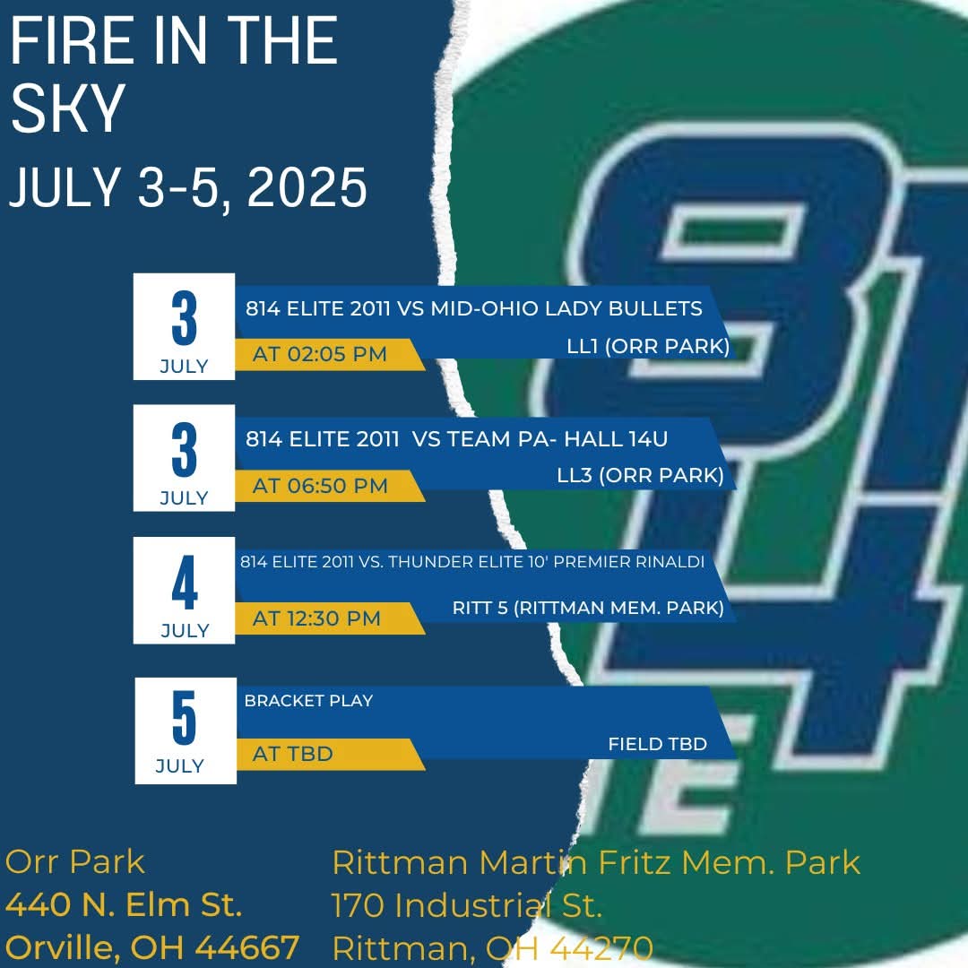 This week, we will be headed to <a href="/FIREintheSKYsb/">Fire in the Sky</a> in Ohio!