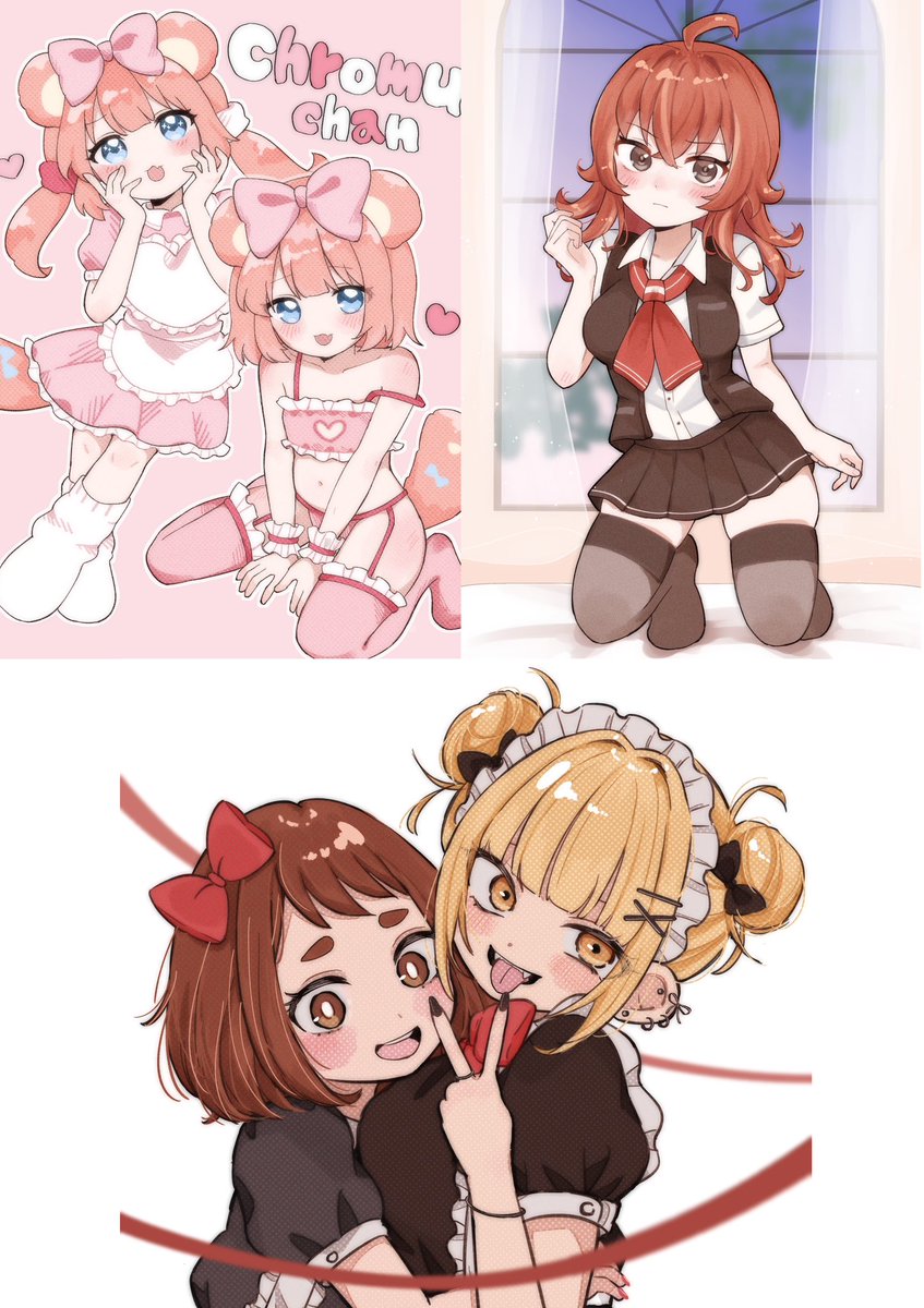 lilymofumofu's tweet image. 6〜7枚描けた！！
#今月描いた絵を晒そう 
#Skeb