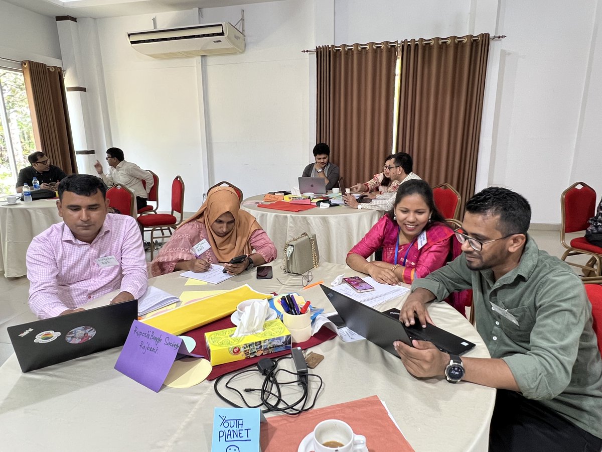 Plan_Bangladesh's tweet photo. From ideas to action!

Plan International Bangladesh hosted a 3-day Concept Note Workshop in Dhaka with 19 changemakers from 10 youth &amp; women-led orgs. They built powerful, fundable ideas for impact!

Stay tuned for more: Follow us on Facebook! #YouthLeadership #WLO #YLO https://t.co/MplhCjqqs4