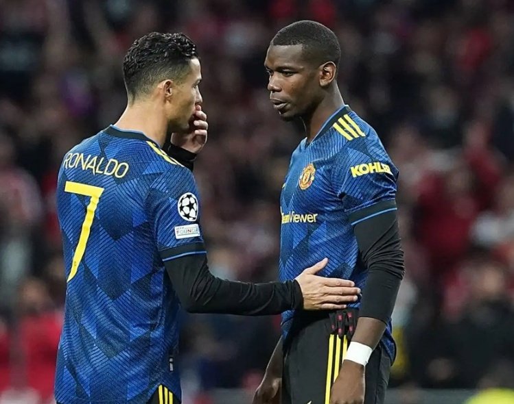 733GF's tweet image. 🚨🗣 Paul Pogba: "Cristiano Ronaldo helped me during my difficult time"