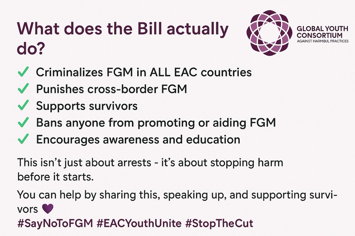 What does the #EAC Bill actually do? 👇 #endFGM