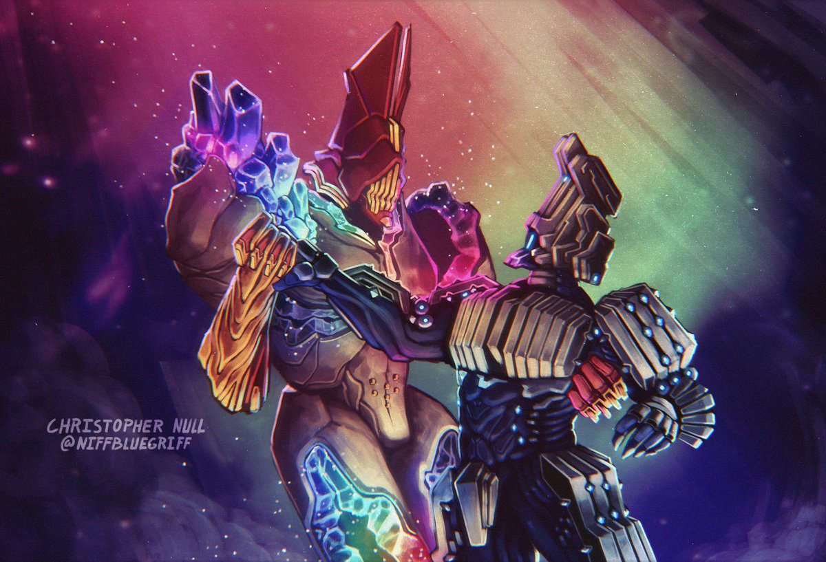 NiffBlueGriff's tweet image. Happy pride! 🥳 🏳️🌈 #pridemonth may be over soon, but that will never stop me from making gay art. (Or shamelessly posting my ships 😏)
@PlayWarframe
#tennocreate #tennocon #Warframe #warframefanart #pride