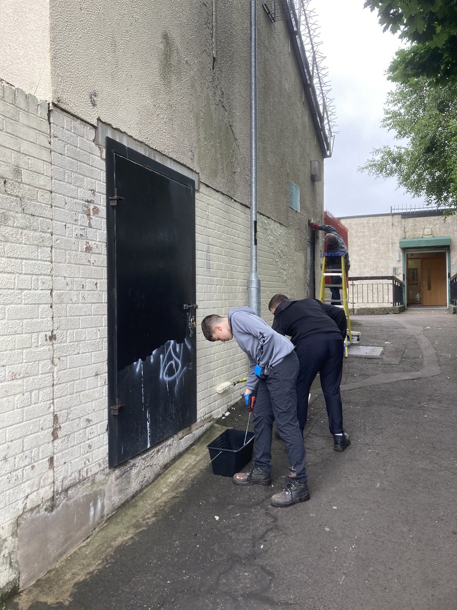 artilleryyc's tweet image. A wee before and after from Saturdays clean up. This was this wee squads first crack at painting…fast learners.