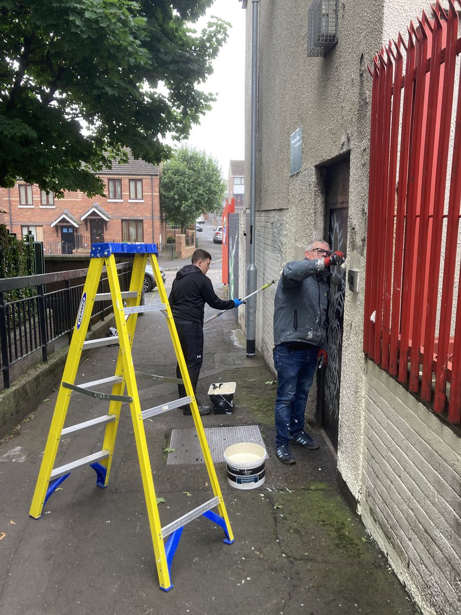 artilleryyc's tweet image. A wee before and after from Saturdays clean up. This was this wee squads first crack at painting…fast learners.