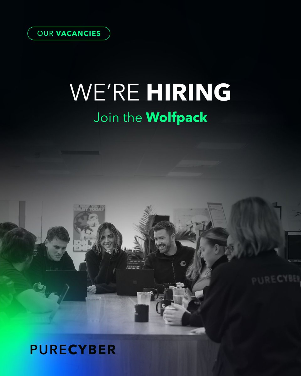 PureCyberLtd's tweet image. 📢 We’re Hiring: Cyber Essentials Plus Assessor
We are looking for a dedicated Cyber Essentials Plus Assessor to deliver end-to-end CEP assessments and support organisations to meet IASME and NCSC standards.
🔗 Apply now via LinkedIn: lnkd.in/eVT6pSup
#CyberSecJobs