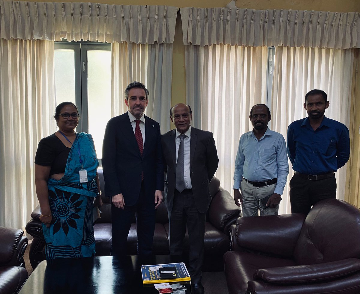 In Kurunegala today to meet the Hon. Governor of the North Western Province, Mr. Tissa Kumarasiri Warnasuriya.

We discussed how sustainable tourism and biodiversity conservation can drive inclusive economic growth &amp; benefit local communities.