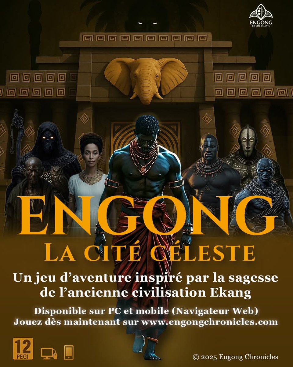 🔥 Gamers, levez-vous et préparez-vous à vivre une expérience unique ! 

🎮 𝗘𝗻𝗴𝗼𝗻𝗴 𝗹𝗮 𝗰𝗶𝘁é 𝗰é𝗹è𝘀𝘁𝗲 se révèle enfin !

🎮 Jouer directement en cliquant ici 👇 engongchronicles.com

#EngongLaCitéCéleste #EngongChronicles #JeuEngong #JeuNarratif #gamers #gamingpc