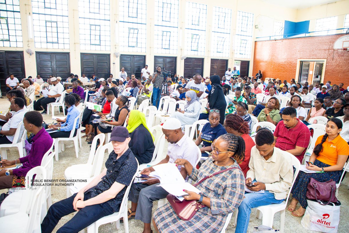 PBO REGULATORY AUTHORITY (@ngoboardkenya) on Twitter photo Ahsante sana wa Pwani kwa kujitokeza kwa wingi kwa mkutano wa umma ulioandaliwa leo na <a href="/PBO_RA/">PBOs REGULATORY AUTHORITY -PBORA</a> kwenye jumba la Tononoka Social Hall, Mombasa.
Maoni yenu ni ya haja mno na tutazingatia mapendekezo yenu kwenye Kanuni mpya za PBOs Regulations, 2025. #PBOREGULATIONS2025 ^FT Ahsante sana wa Pwani kwa kujitokeza kwa wingi kwa mkutano wa umma ulioandaliwa leo na <a href="/PBO_RA/">PBOs REGULATORY AUTHORITY -PBORA</a> kwenye jumba la Tononoka Social Hall, Mombasa.
Maoni yenu ni ya haja mno na tutazingatia mapendekezo yenu kwenye Kanuni mpya za PBOs Regulations, 2025. #PBOREGULATIONS2025 ^FT