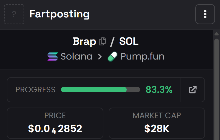 leaving this fartpost here so you know what you fumbled when this gem is discovered.

$brap