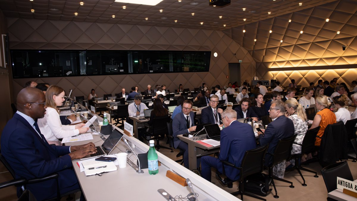 Norway 🇳🇴 undergoes today and Wednesday its eighth WTO Trade Policy Review. Ragnhild Sjoner Syrstad, State Secretary in the Ministry of Trade, Industry and Fisheries, leads the Norwegian delegation in Geneva.

More about this trade transparency exercise:  bit.ly/2NkBpnq