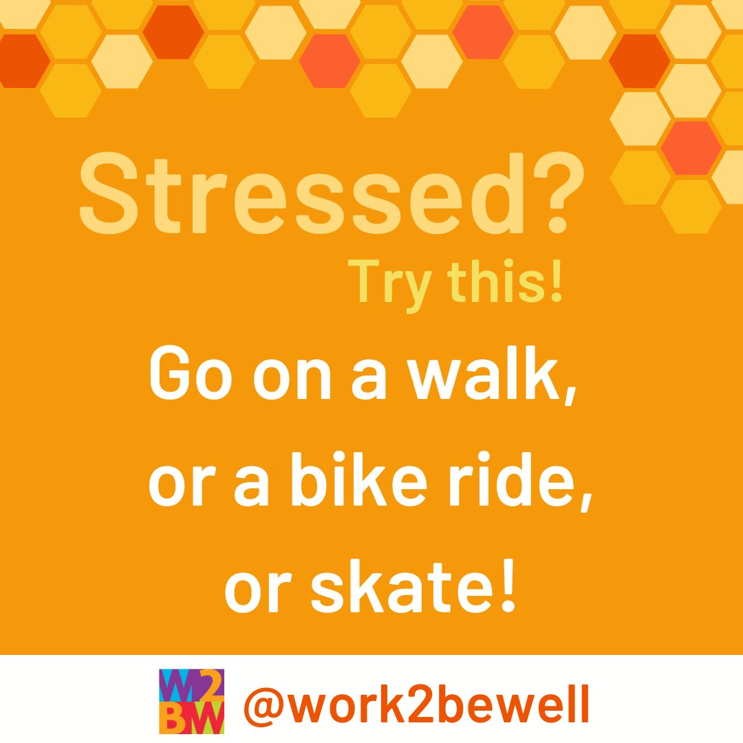 😩 Feeling stressed? Don’t let it take over.
💨 Step away, clear your mind, and move your body:

🚶‍♂️ Take a walk
🚴‍♀️ Hop on a bike
🛹 Grab your board and skate it out

Movement = mood booster. You got this. ✨
