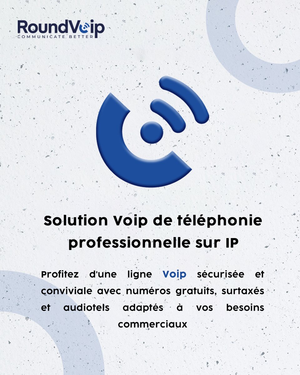 Roundesk_Tech's tweet image. Passez à la VoIP intelligente avec #RoundVoIP 🚀
🎧 Enregistrement
🤖 SVI
📲 Transfert intelligent
🎛️ Supervision temps réel
📩 Notifications instantanées
💡 La productivité commence par une bonne communication.
Et vous, votre téléphonie vous fait-elle gagner du temps ? ⏱️