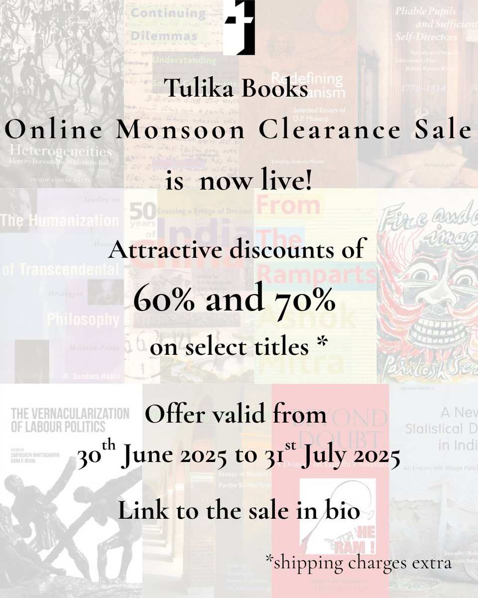 Tulika Books Online Monsoon Clearance Sale is now live!
Click here to check out our books on sale
shop.tulikabooks.in/discounts/mons…