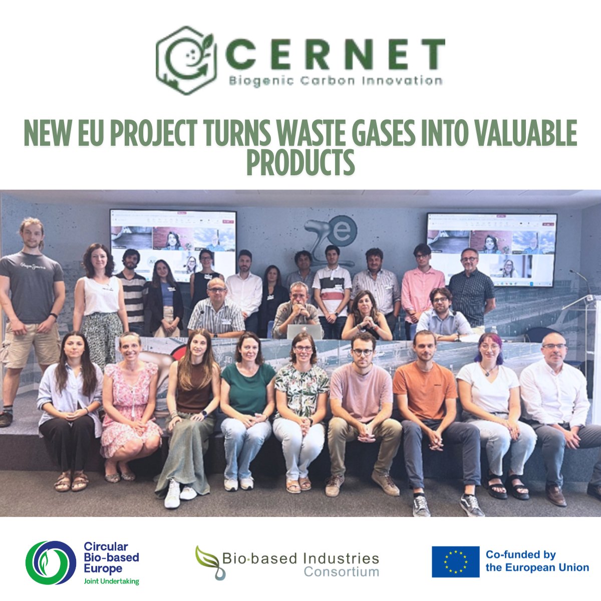 🌿 Turning biogenic CO₂ into high-valu  products? That’s what <a href="/CERNETproject/">CERNET</a> is all about.
With 21 partners across 10 countries, this EU-funded project is driving real circular innovation.
📄 Read the full press release 👉enco-consulting.it/enco-embarks-o…