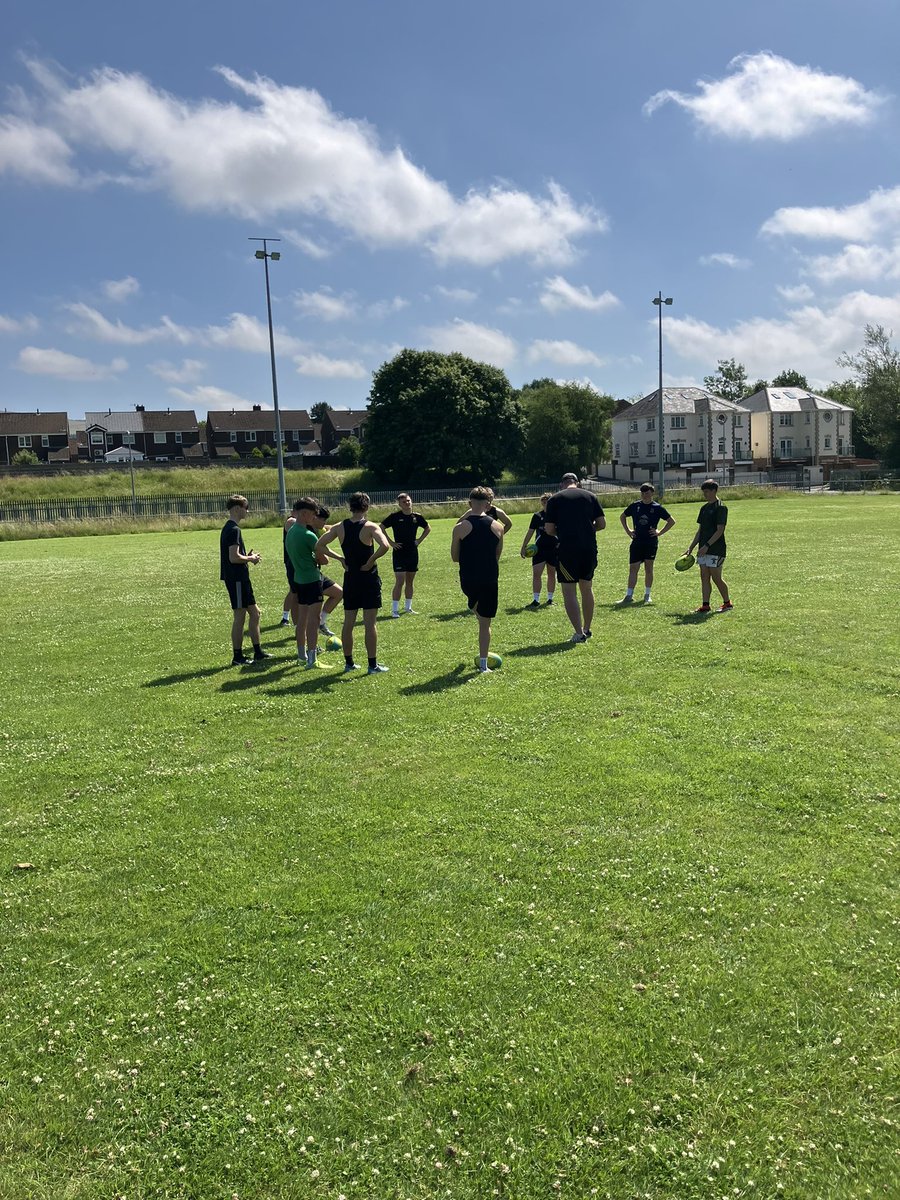 Great first pre season contact today. The enthusiasm and effort was superb.