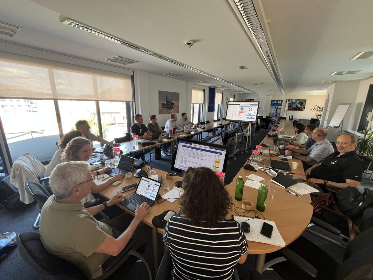 🔍Last week at EFCA: we led a Regional Risk Assessment workshop with experts from #NorthWesternWaters &amp; #NorthSea, focusing on pelagic &amp; demersal stocks.

🎣Aim: to prioritise inspection efforts &amp; make #JointDeploymentPlans more targeted &amp; effective.

#FisheriesControl #WeAssist