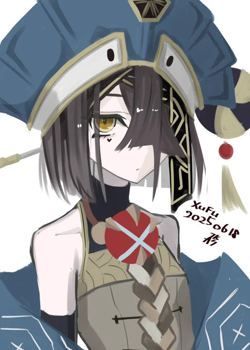 #今月かいた絵を晒そう 晒します!徐福ちゃん!