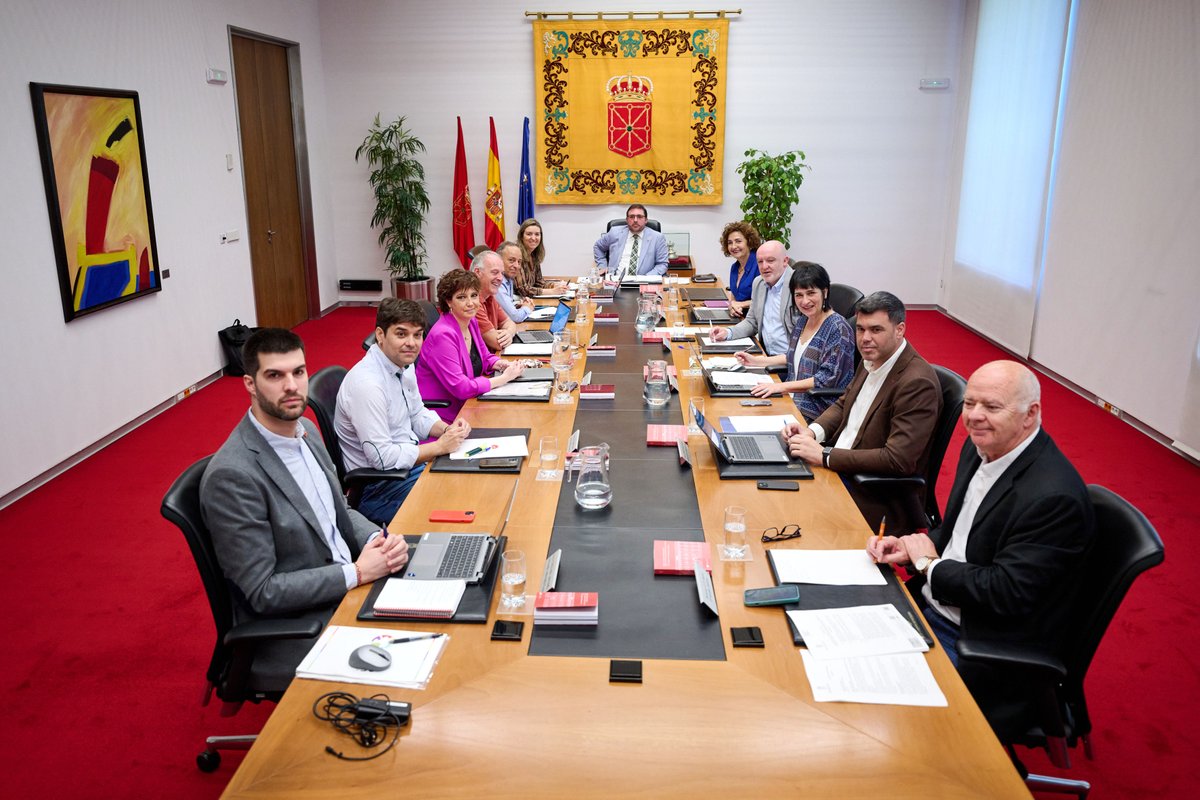 parlamentoNA's tweet image. ⭕️ Acuerdos de la Mesa y Junta de Portavoces adoptados en su sesión de hoy
📝 parlamentodenavarra.es/es/noticias/se…