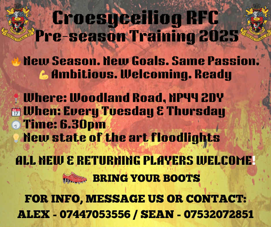 Croesyceiliog RFC tweet media